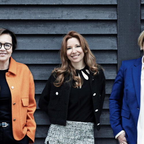 Anne Smith Petersen CEO, Diana Scalise Head of Investment and Charlotte Jepsen Chair of the board